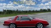 ford mustang hard top 1984 rojo total auto mx 4