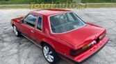 ford mustang hard top 1984 rojo total auto mx 7